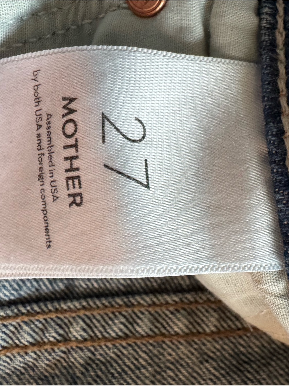 MOTHER The Reifler Jeans in Early Blue Size 27 - Picture 9 of 13